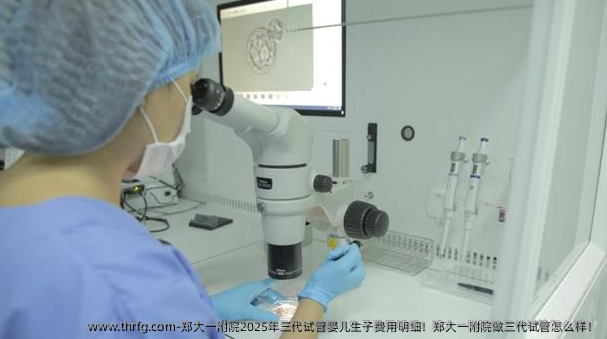 郑大一附院2025年三代试管婴儿生子费用明细！郑大一附院做三代试管怎么样！