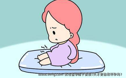 男性备孕精子要攒7天才更容易怀孕吗？