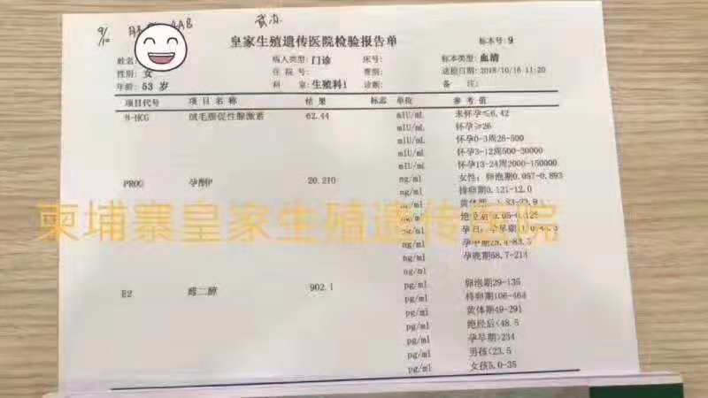 53岁做试管成功,RFG试管成功案例