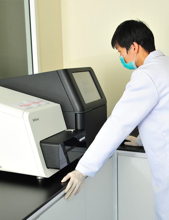 Miseq（个人型二代测序仪）测序仪器