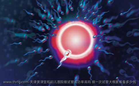 天津美津宜和妇儿医院做试管成功率高吗 做一次试管大概要准备多少钱
