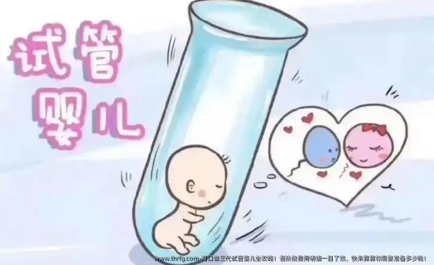 海口做三代试管婴儿全攻略！各阶段费用明细一目了然，快来算算你需要准备多少钱！