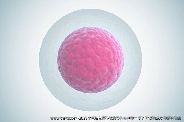 2025北京私立医院试管婴儿成功率一览？附试管成功率影响因素