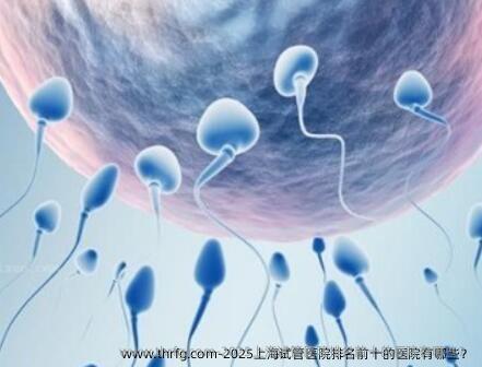 2025上海试管医院排名前十的医院有哪些？