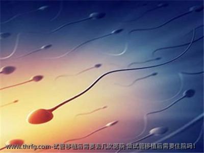 试管移植后需要去几次医院 做试管移植后需要住院吗！
