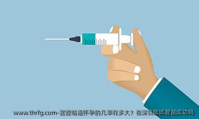 宫腔粘连怀孕的几率有多大？在深圳做试管能成功吗