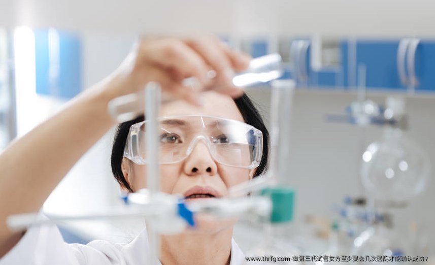 做第三代试管女方至少要去几次医院才能确认成功？