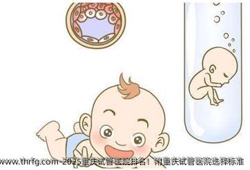 2025重庆试管医院排名！附重庆试管医院选择标准