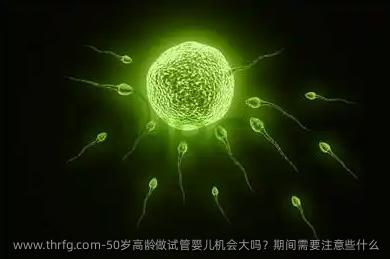 50岁高龄做试管婴儿机会大吗？期间需要注意些什么